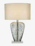 Dar Lighting silver mercury glass table lamp (British brand)