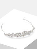 Jon Richard silberfarbenes Braut-Diamant-Diadem (britische Marke)