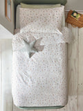 Natural Terrazzo Print Duvet Cover and Pillowcase Set, imported from the UK