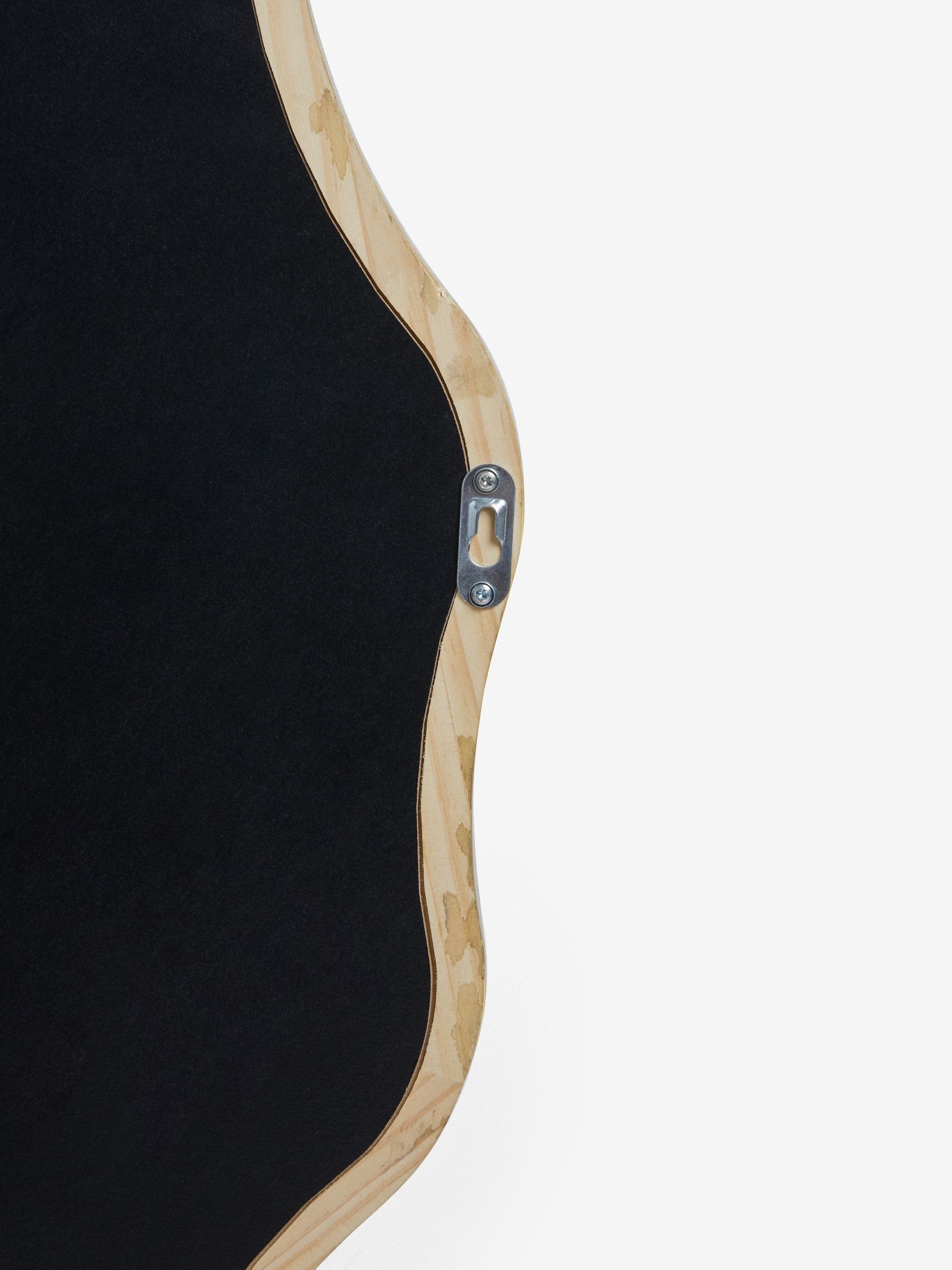Clarke & Clarke gold wobble round mirror 76cm - British product
