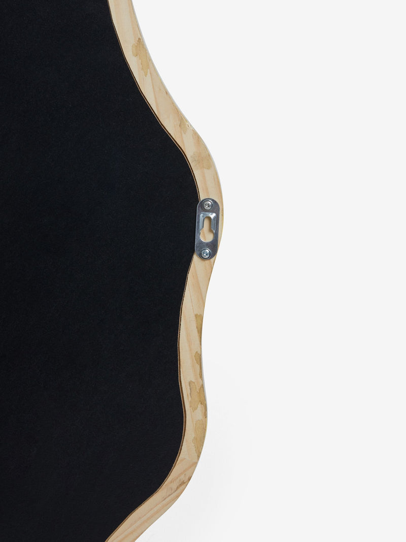 Clarke & Clarke gold wobble round mirror 76cm - British product