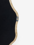 Clarke & Clarke gold wobble round mirror 76cm - British product
