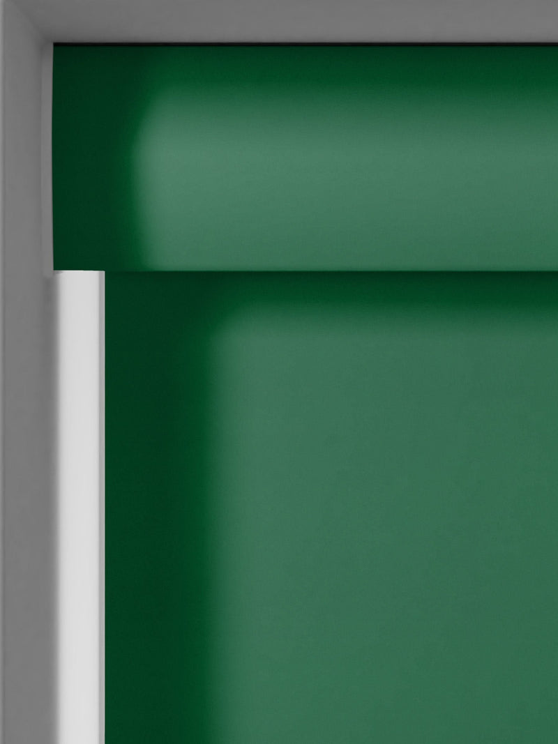 Next pine green plain roller blind (British brand)