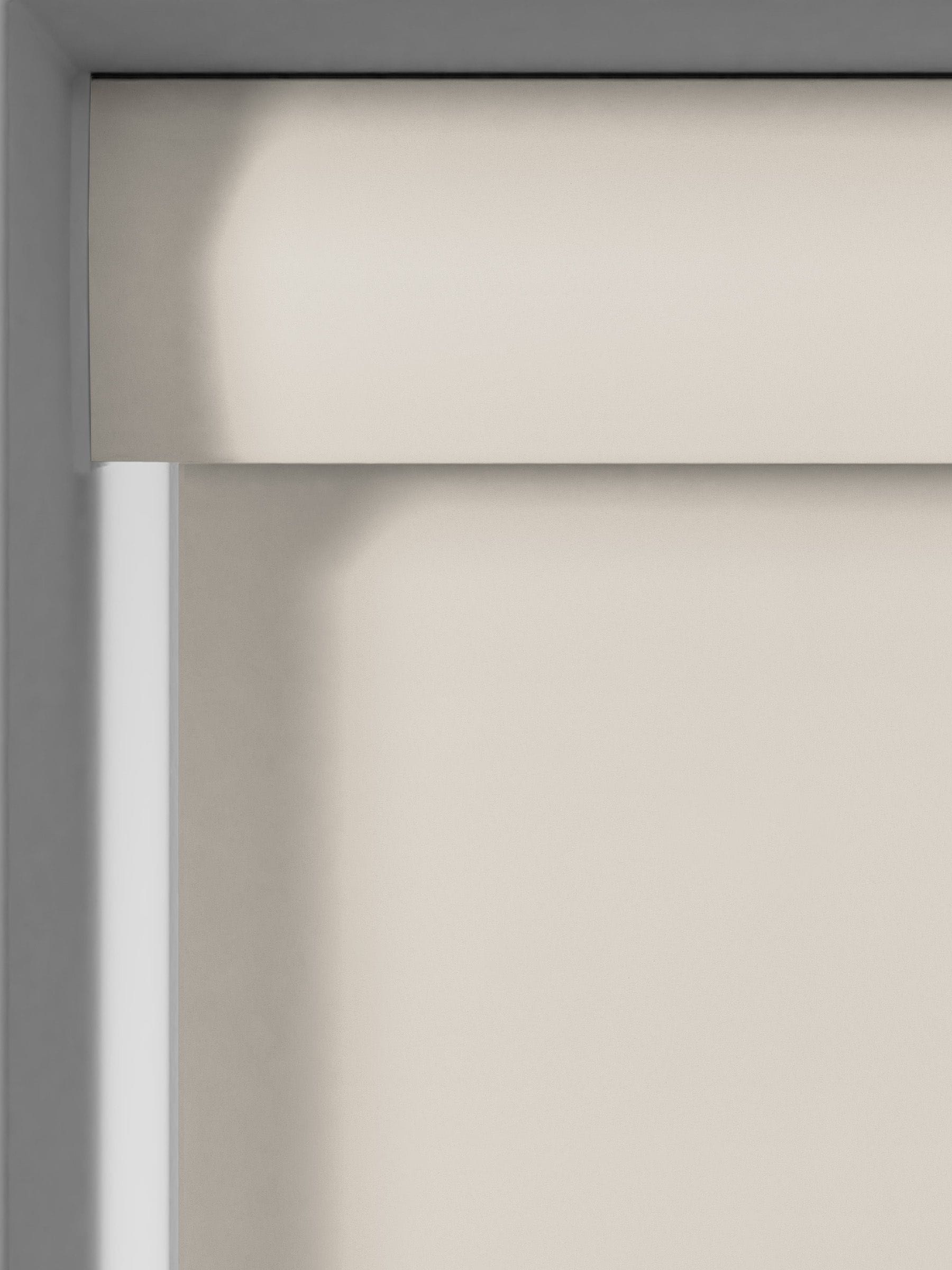 Next oatmeal roller blind made to measure, UK version