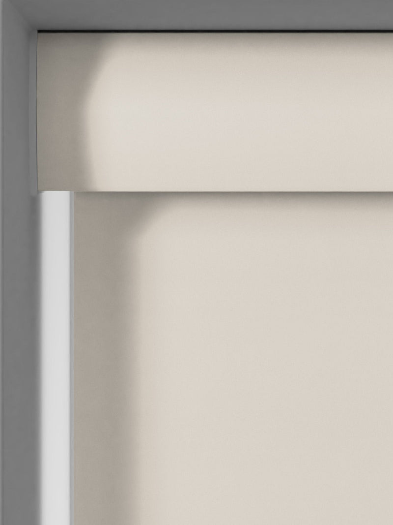 Next oatmeal roller blind made to measure, UK version