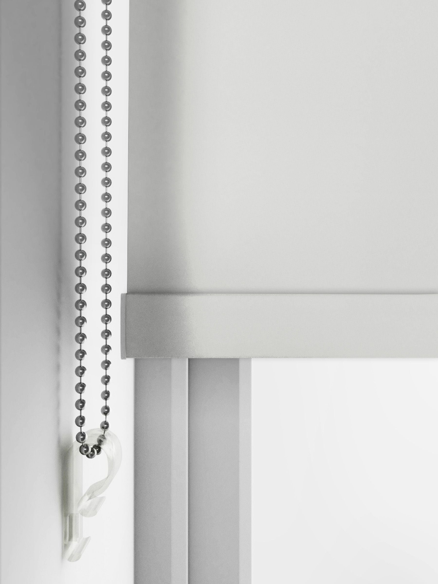 Next Mist Grey Simply Plain roller blind - British product