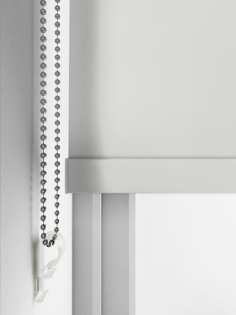Next Mist Grey Simply Plain roller blind - British product