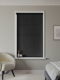 Next black plain roller blind made to measure, imported from the UK