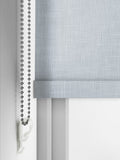 Next Leela Duck Egg Blue roller blind, imported from the UK