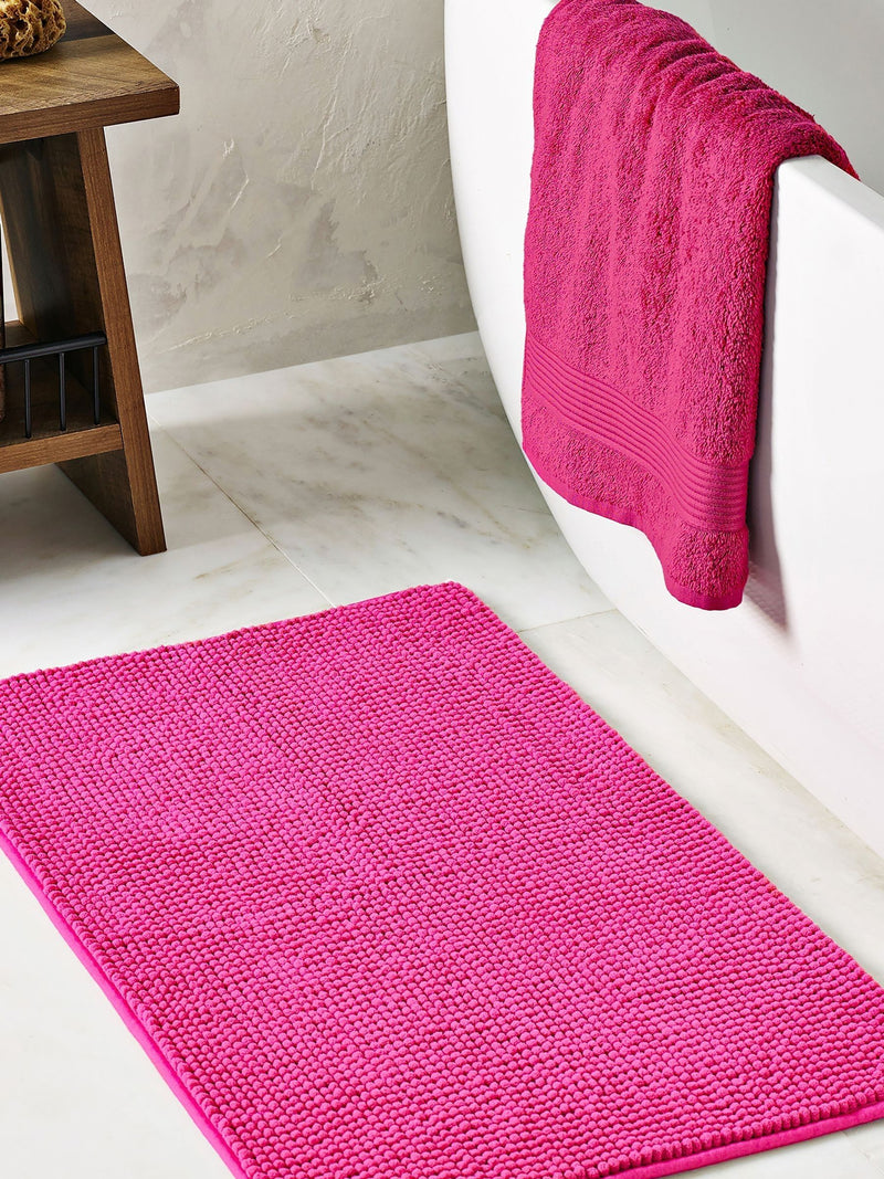 Sage Green Bobble Bath Mat