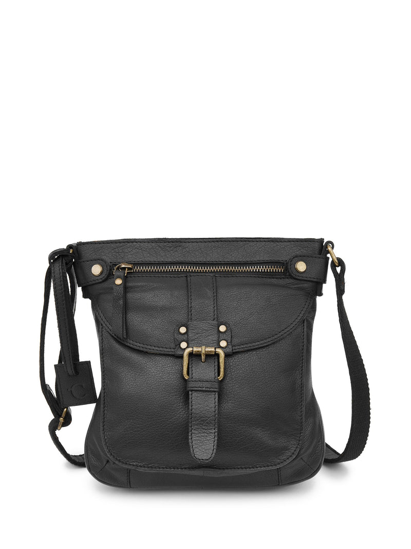 Celtic & Co. Brown Leather Cross-Body Bag