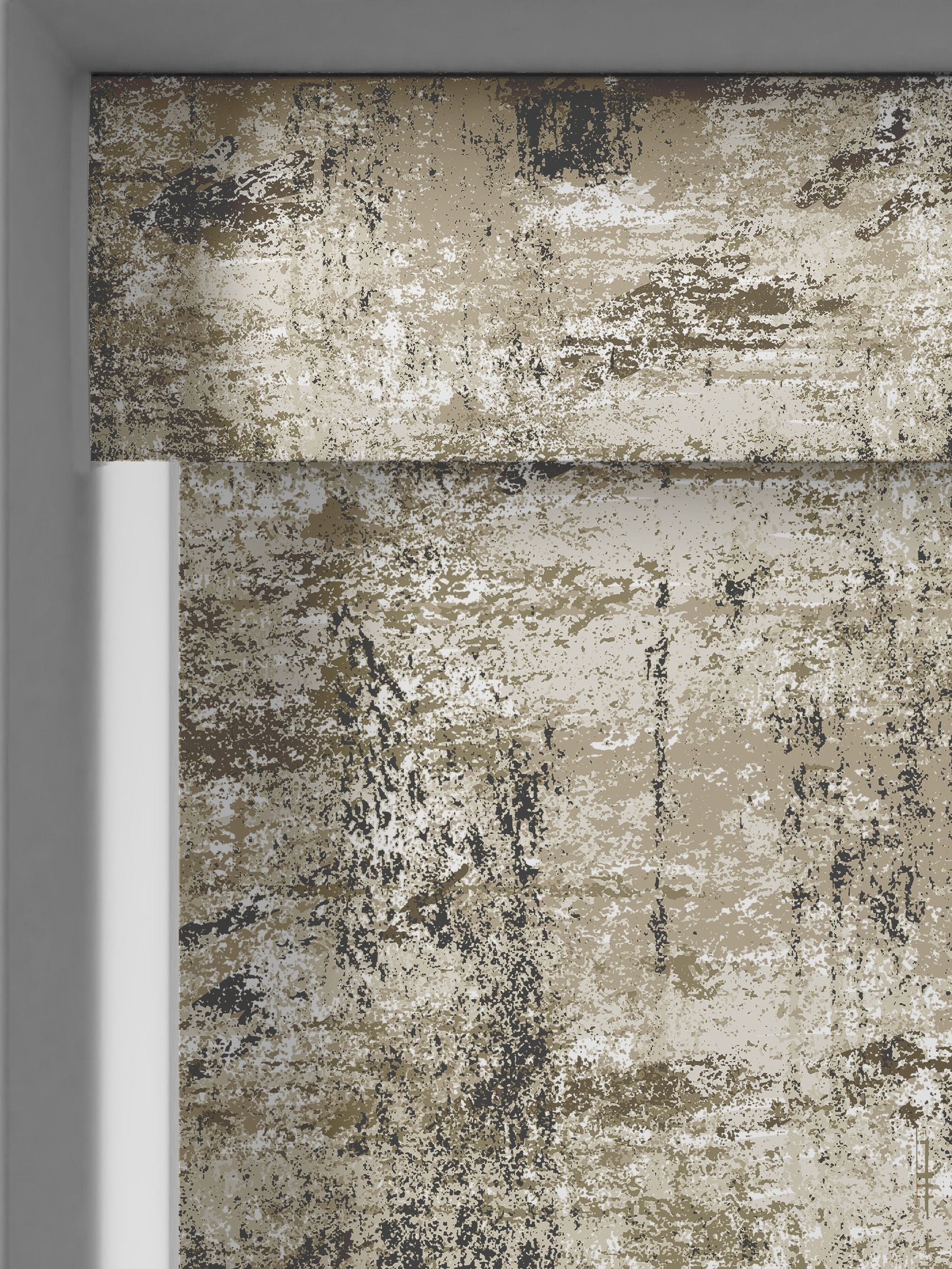 Next natural printed texture roller blind made to measure (British brand)
