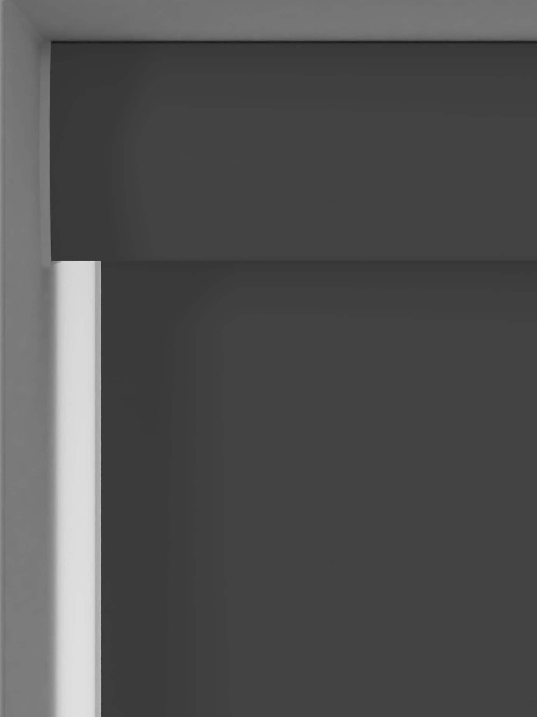 Next Slate Grey Butler made to measure roller blind, imported from the UK