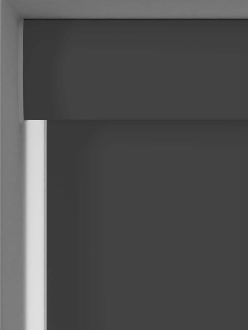 Next Slate Grey Butler made to measure roller blind, imported from the UK