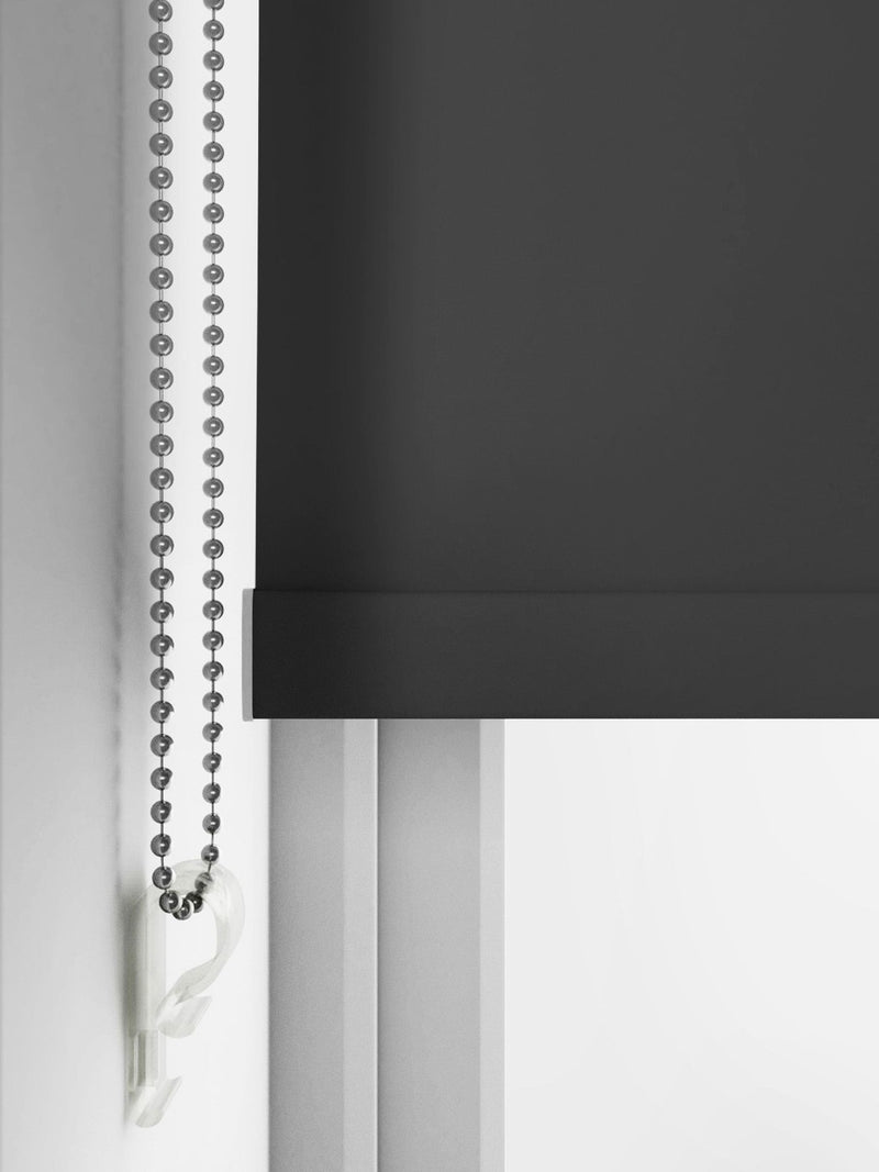 Next Slate Grey Butler made to measure roller blind, imported from the UK