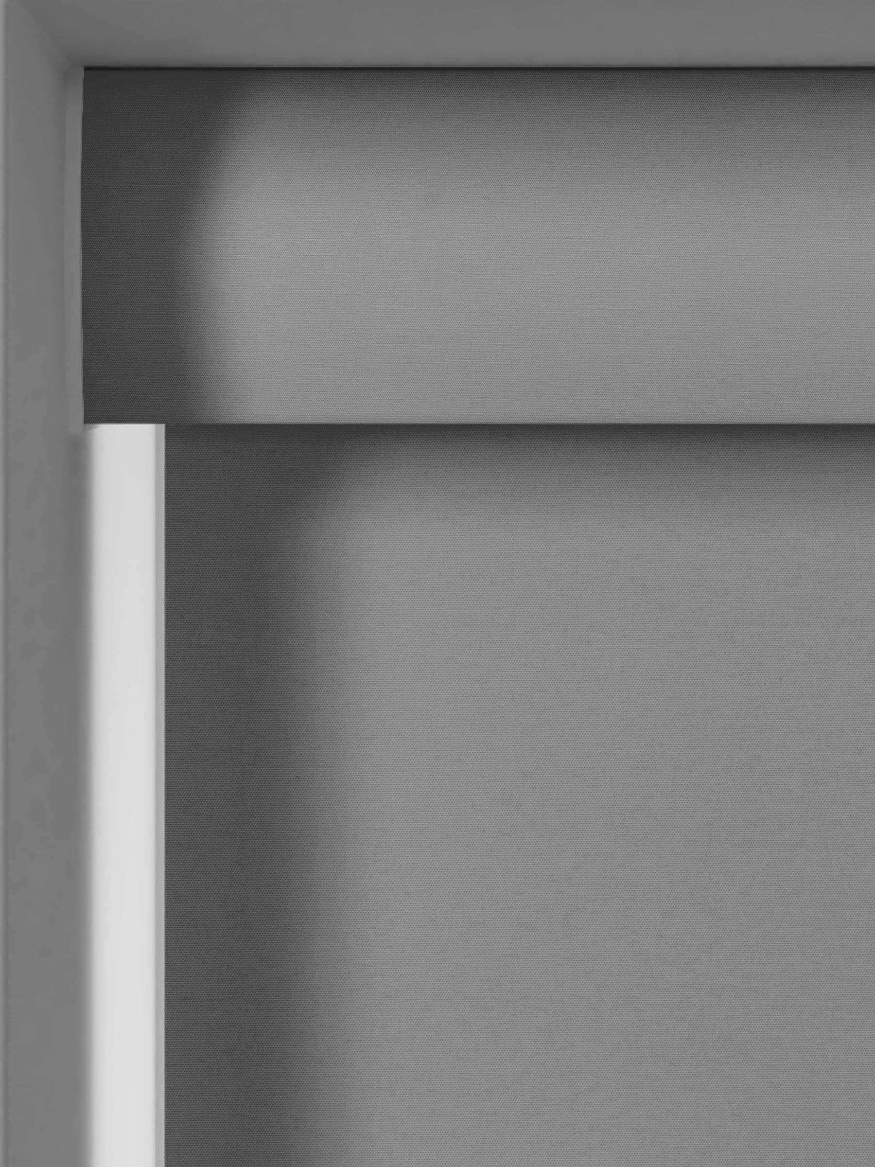 Butler Fog Grey made to measure roller blind (British brand)