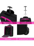 Flight Knight pink cabin bag 18 inch - British product