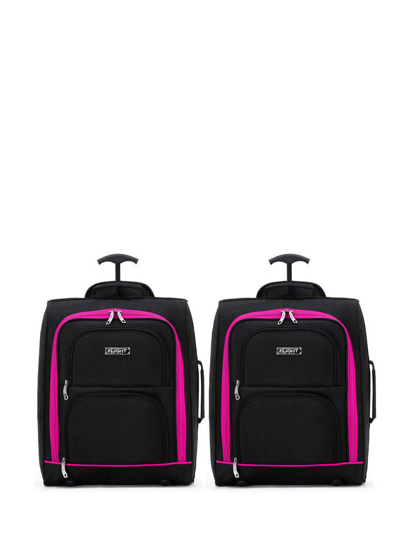 Flight Knight pink cabin bag 18 inch - British product