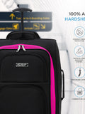 Flight Knight soft cabin carry-on bag grey/black (British brand)