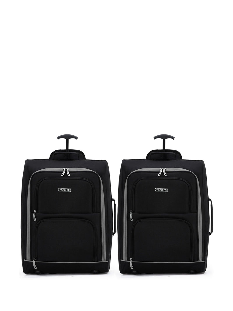 Flight Knight Grey Cabin Carry-On 2 Wheels