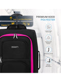 Flight Knight cabin carry-on Black/Pink, UK version