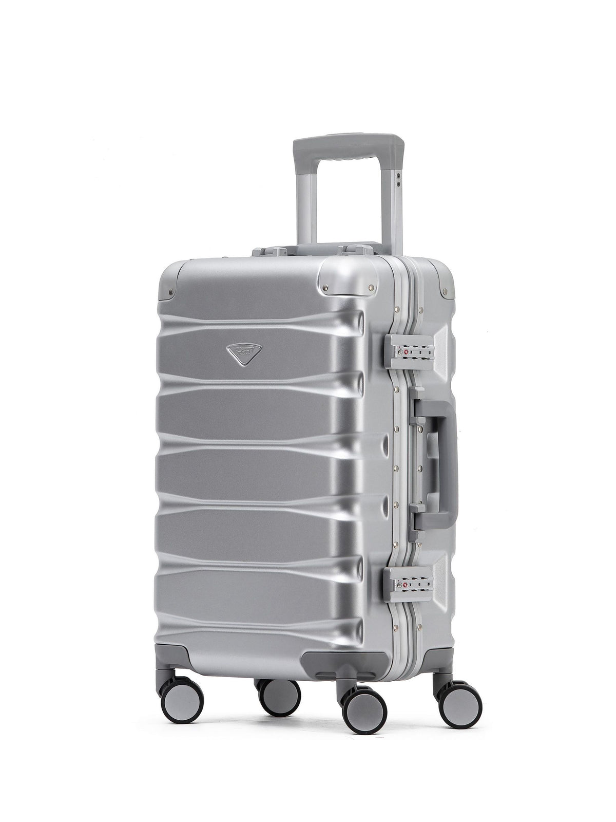 Flight Knight Silver hard shell ABS cabin case 21 inch, UK version