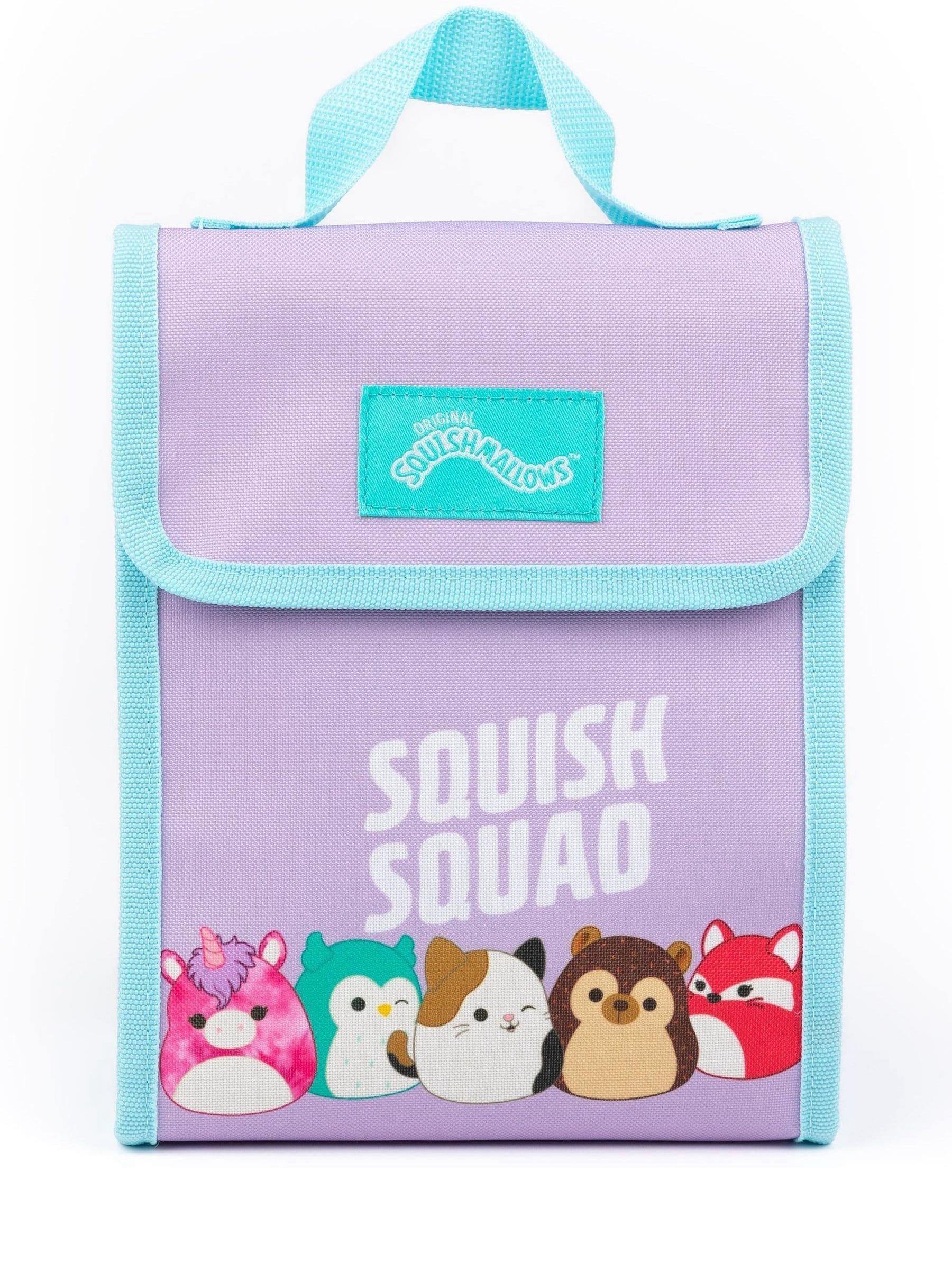 Vanilla Underground Squishmallows purple girls 4-piece backpack set (British brand)