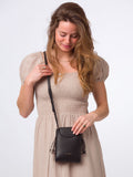 Pure Luxuries London Kiana Nappa leather cross-body phone bag (British brand)