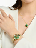 Thomas Sabo dragonfly watch green dial gold bracelet - British product