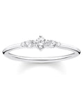 Thomas Sabo White Sparkling Vintage ring (British brand)