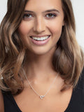 Thomas Sabo White Heart Together necklace (British brand)