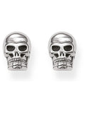 Thomas Sabo Silber Totenkopf Ohrstecker - 925 Silber, Geschwärzt