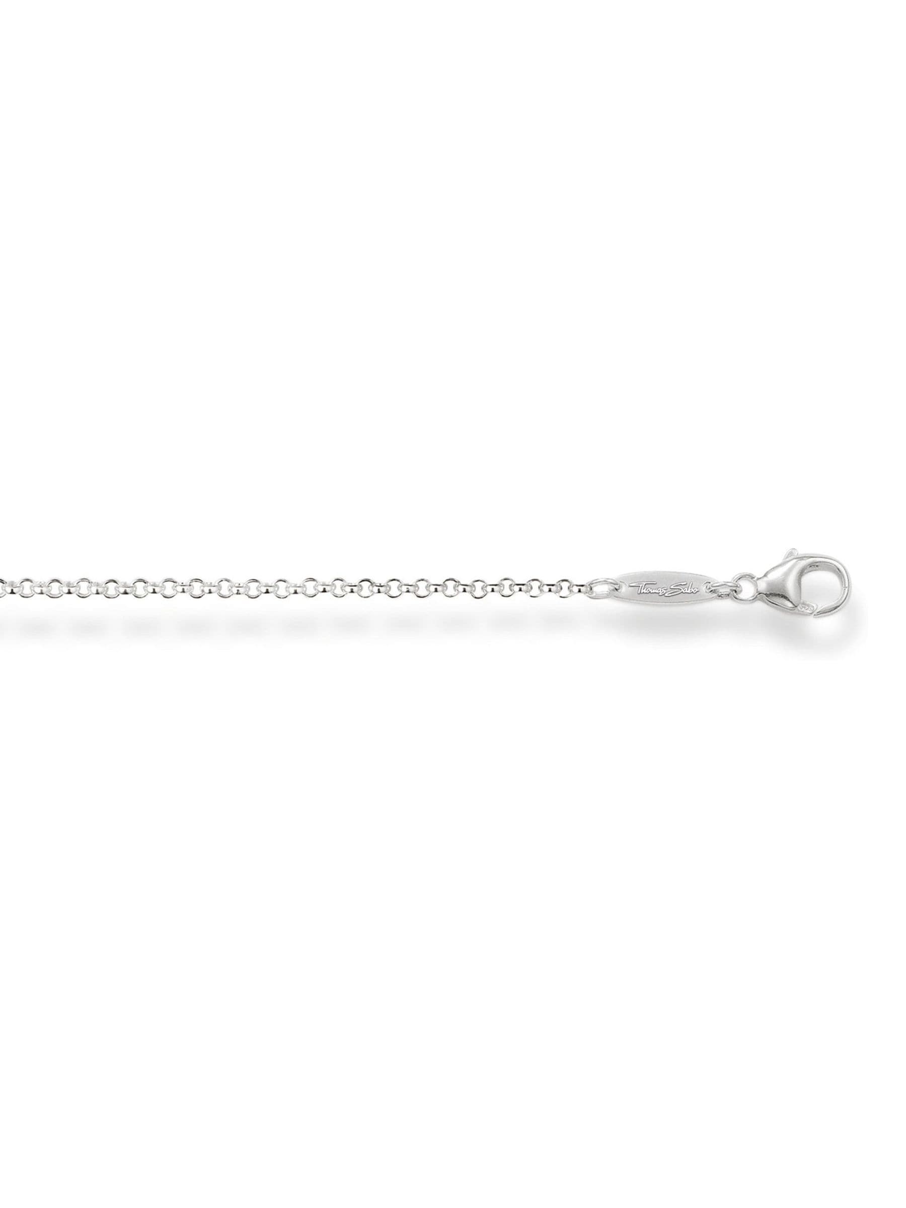 Thomas Sabo silver belcher chain necklace (British brand)