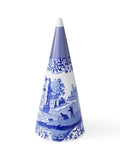 Spode Blue Italian large porcelain decorative cone, UK version