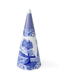 Spode Blue Italian large porcelain decorative cone, UK version