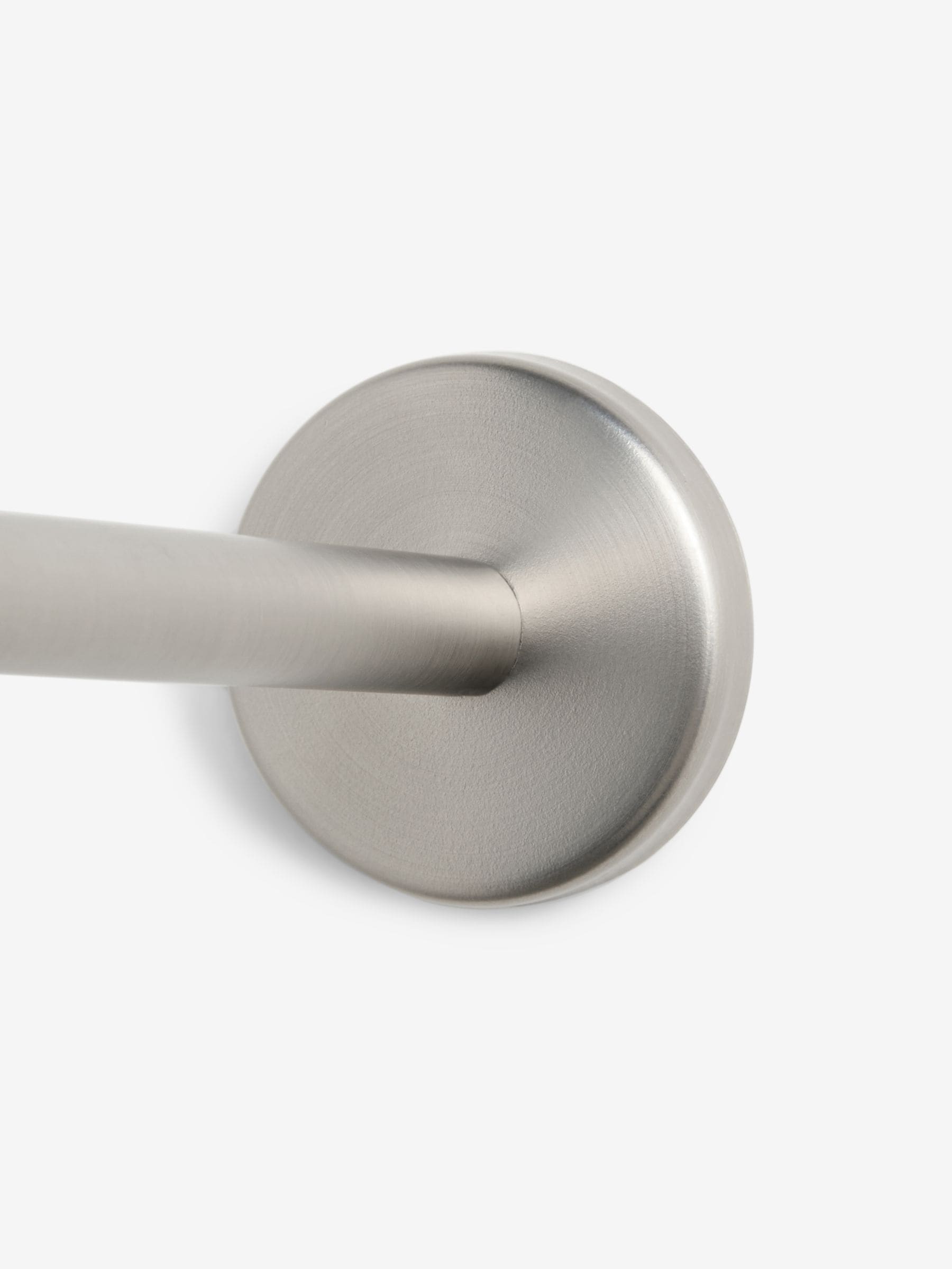 Set of 2 Brushed Silver Next Stud Curtain Holdbacks