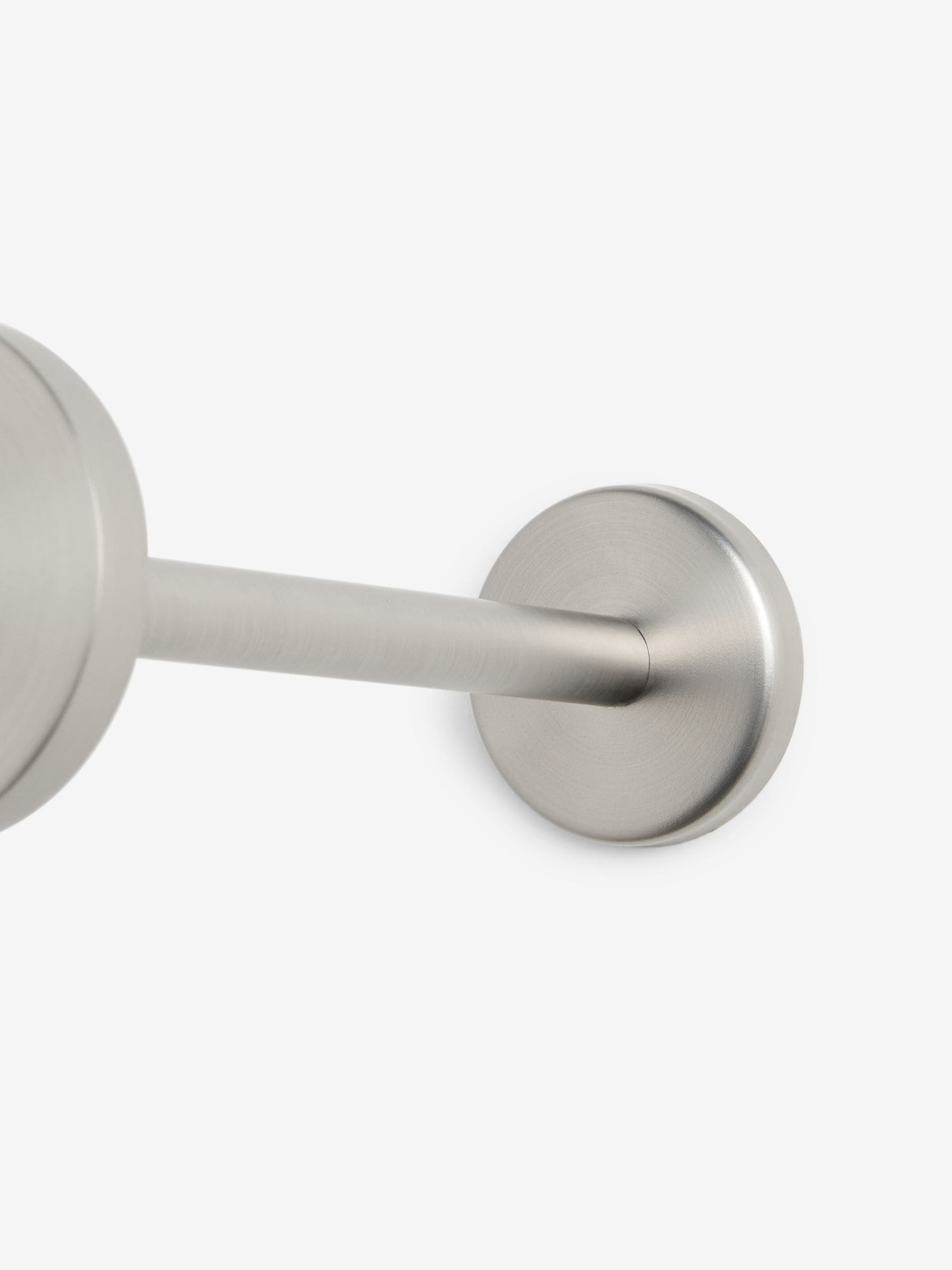 Set of 2 Brushed Silver Next Stud Curtain Holdbacks