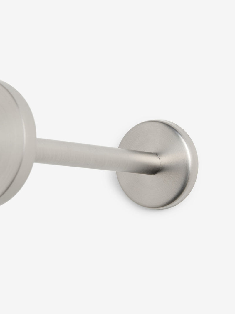 Set of 2 Brushed Silver Next Stud Curtain Holdbacks