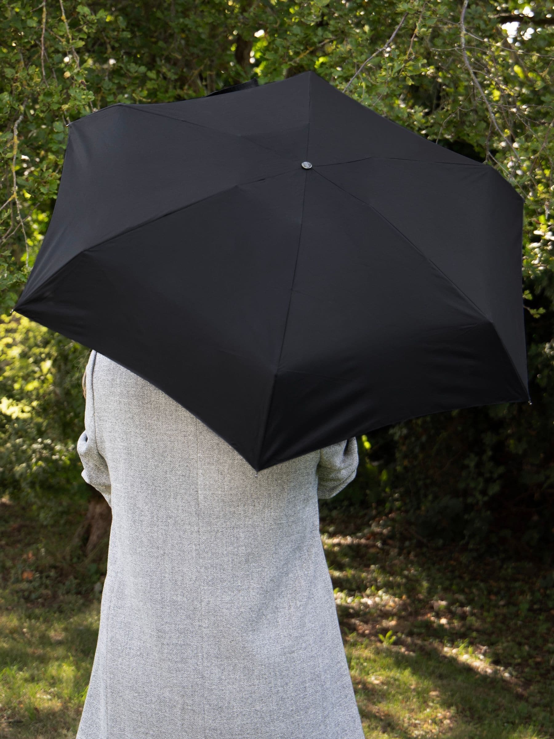 Totes Black Xtra Strong Mini Umbrella - British product
