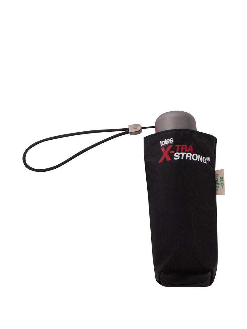 Totes Black Xtra Strong Mini Umbrella - British product