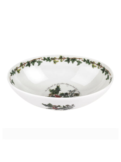 Bol de service ovale gigogne Portmeirion The Holly and the Ivy transparent suivant - Achetez en ligne sur McGrocer