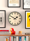 ساعة حائط Jones Clocks Tiger سوداء مقاس 30 سم