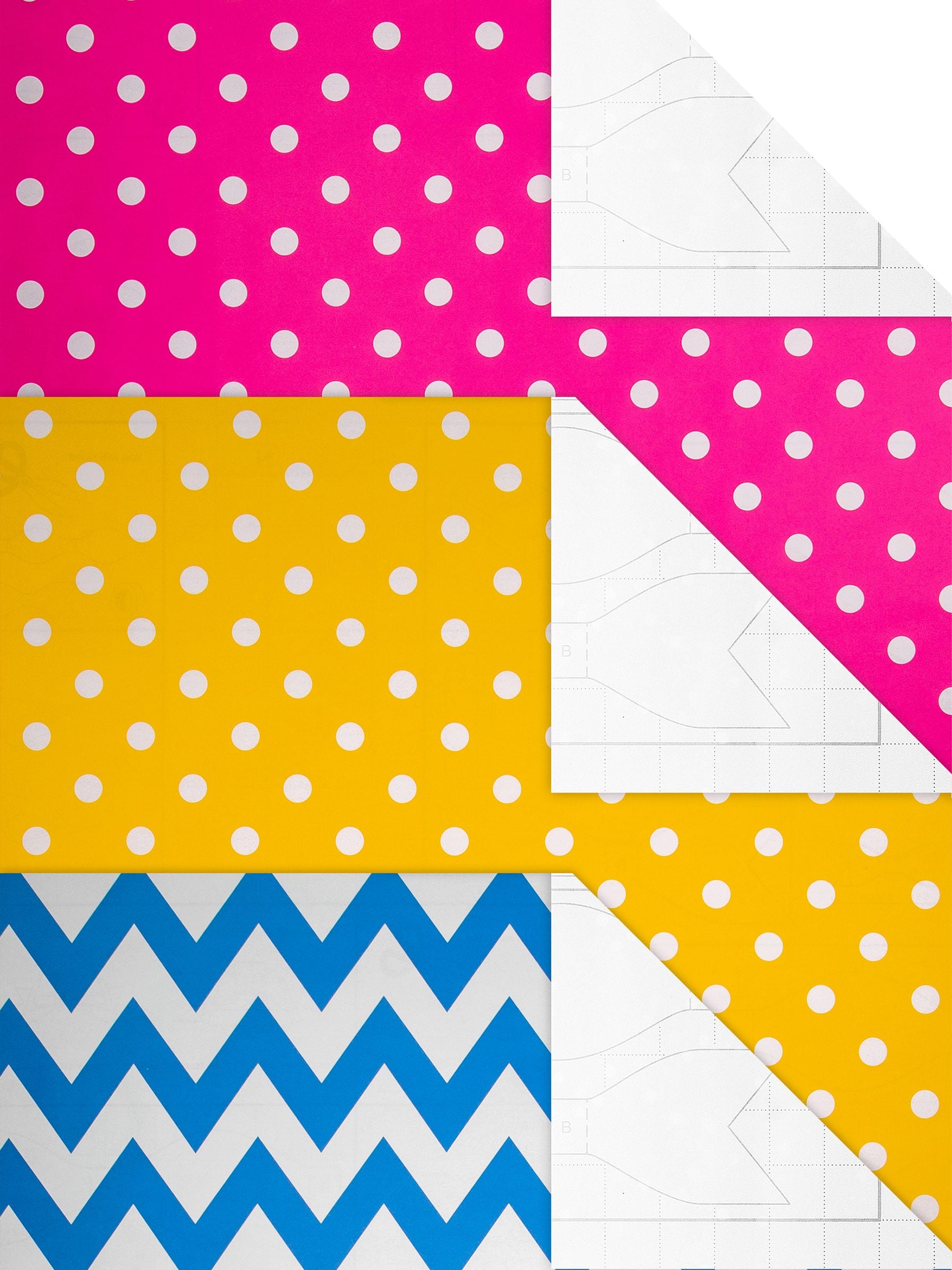 Hallmark spots and stripes wrapping paper 3 rolls x 2m, UK version