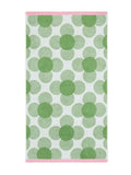 Orla Kiely clover flower cotton towel (British brand)