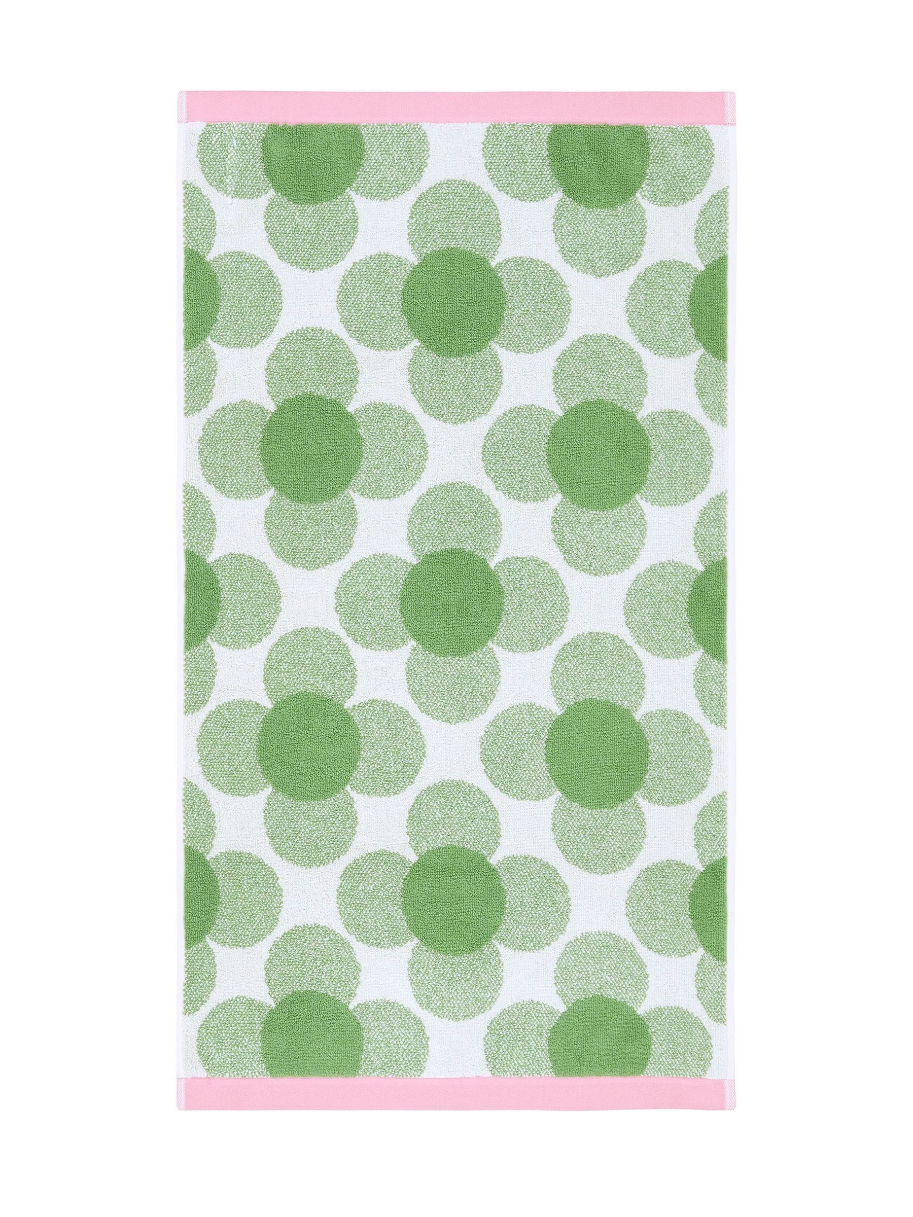 Orla Kiely clover flower cotton towel (British brand)