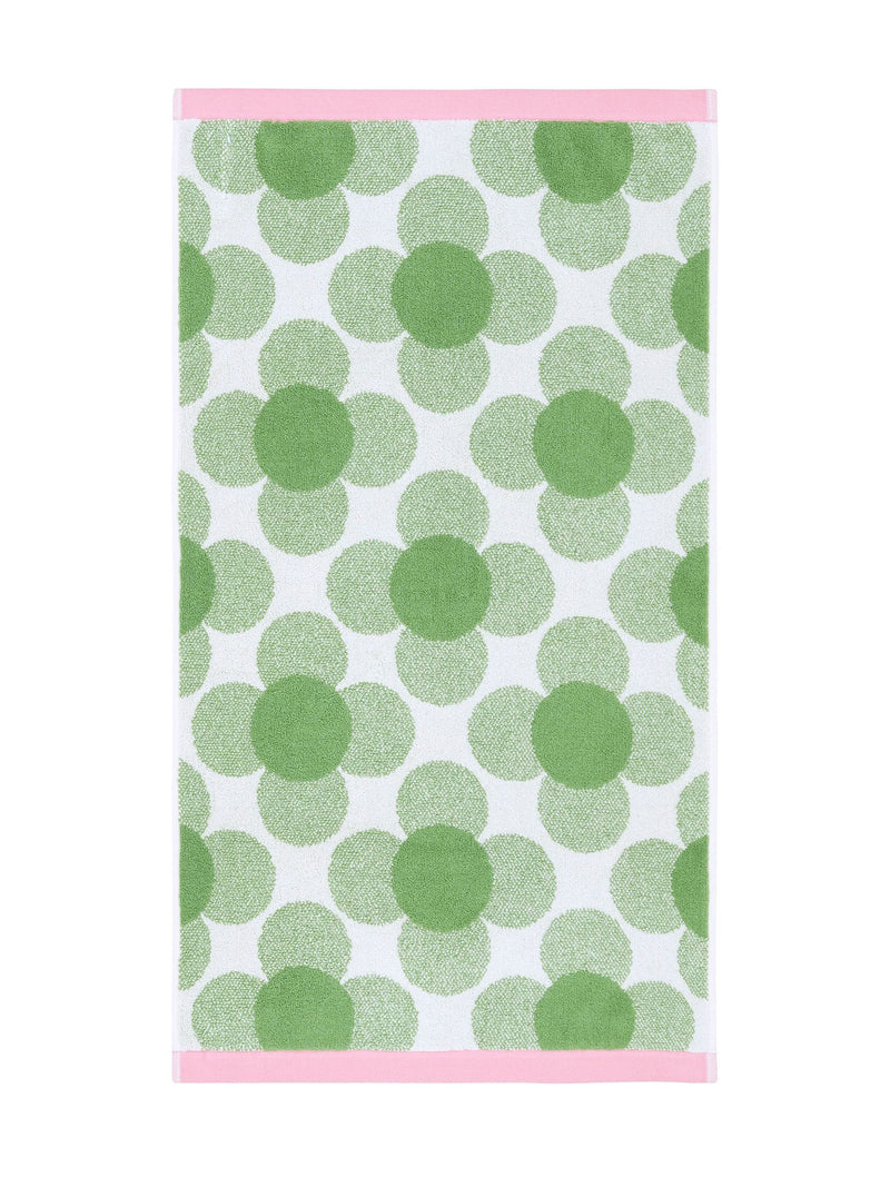 Orla Kiely clover flower cotton towel (British brand)