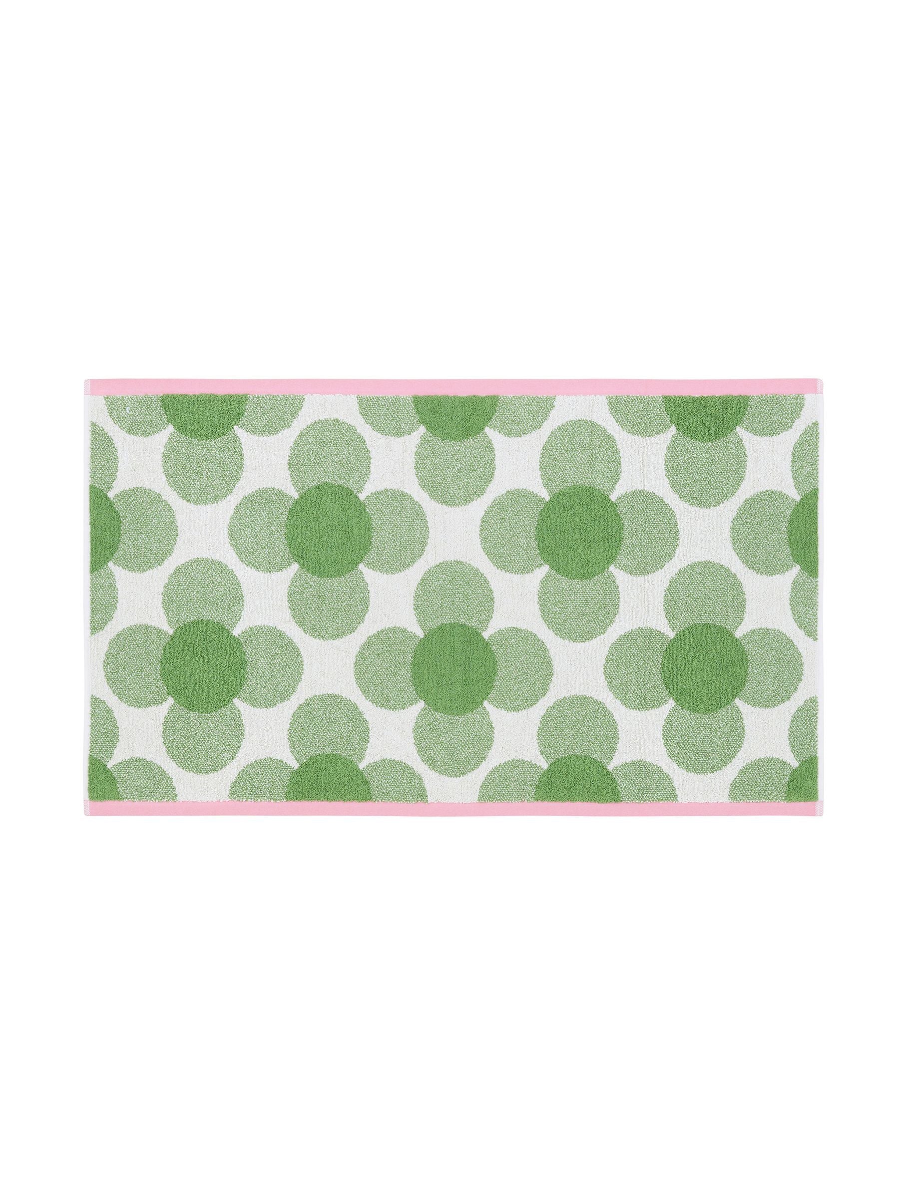 Orla Kiely clover flower cotton towel (British brand)