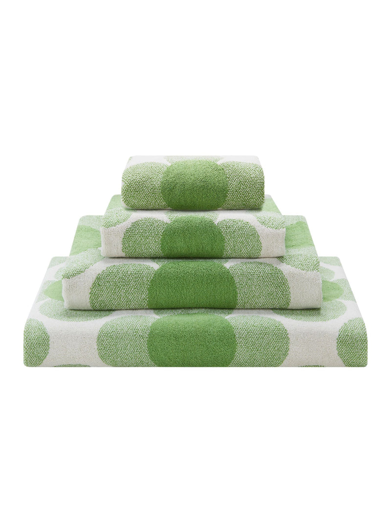 Orla Kiely clover flower cotton towel (British brand)