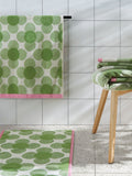 Orla Kiely clover flower cotton towel (British brand)
