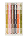 Orla Kiely Auburn Multi Stem 100% cotton towel - British product